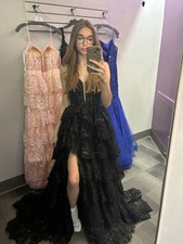 AMARRA BLACK PROM DRESS SIZE 0