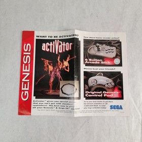 Sega Dreamcast Genesis Saturn Lot Console Game Instruction Manuals Ad Posters