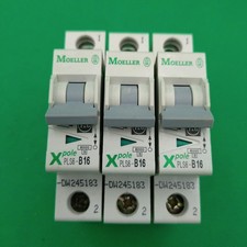 Moeller Xpole MCB B16 16 amp BS60898 6k  PLS6-B16-DW F&G FREE POST