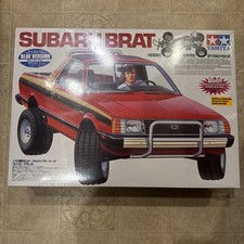 Rare New In Box Tamiya 1/10 RC Subaru Brat Blue Car Sealed