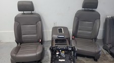 2015-2016 GMC Yukon XL 1500 Pair of Front Denali Bucket Seats w/Console, Brown
