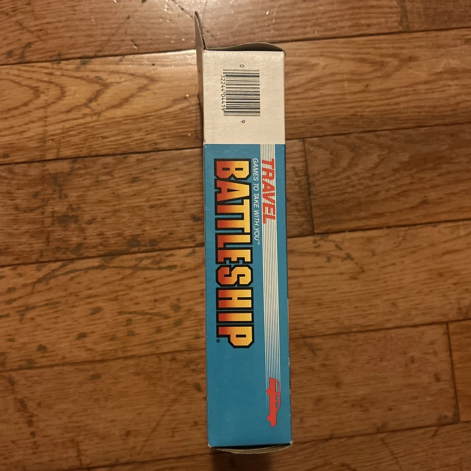 1986 MB Travel Battleship Game Sealed First Release Unpunched Hang Tab Vintage - Image 4 of 4