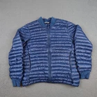 Arcteryx Nexis Jacket Womens Medium Blue Quilted Down Bomber Full Zip Puffer