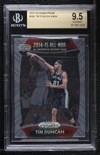 2015-16 Panini Prizm All-NBA Team Tim Duncan #399 BGS 9.5 GEM MINT HOF 3c7