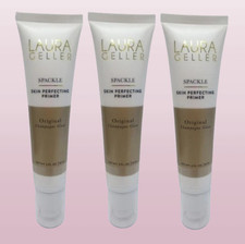 LAURA GELLER SPACKLE SKIN PERFECTING PRIMER ORIGINAL CHAMPAGNE GLOW 2 OZ 3PC