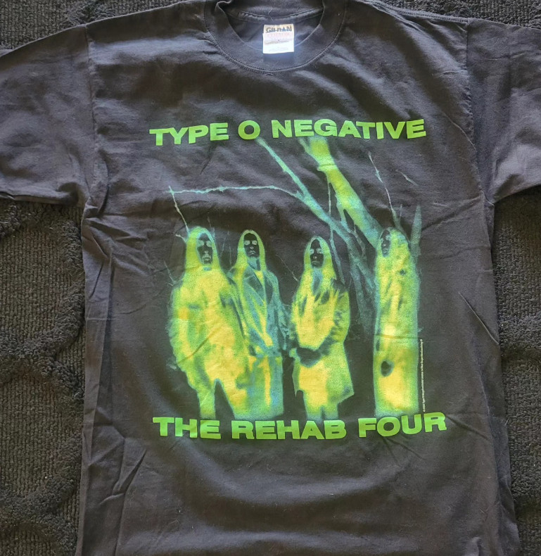 type o negative Band the rehab four halloween tour Black S to 5XL T-Shirt