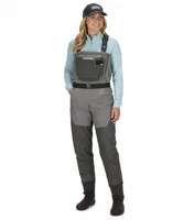 Simms Women's G3 Guide Stockingfoot Waders Gunmetal Size L 9-10 Gore-Tex