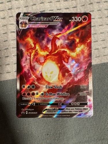 Charizard Vmax 2022 promo edition. Sword and shield