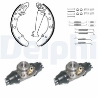 Delphi Bremsbackensatz KP849 FüR Audi Seat VW