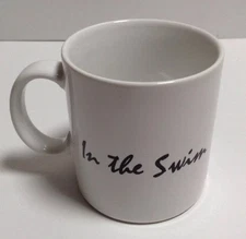 VTG 1984 In The Swim June Harrison For The Toscany Coffee Tea Cup Mug 15 oz.