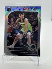 2019-20 NBAHoops Premium Stock Juan Hernangomez Silver Timberwolves