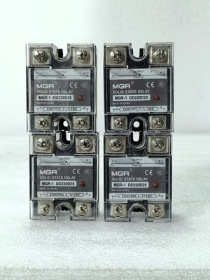 MGR-1 DD220D25 SOLID STATE RELAY-25A DC-SINGLE PHASE CONTROL 3-32 VDC (LOT OF 4)