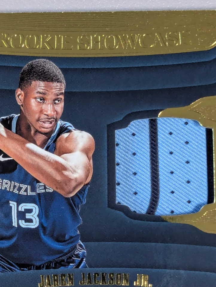 2018-19 Dominion Jaren Jackson Jr Gold Rookie Jersey Auto RC #/10 Grizzlies RPA - Image 4 of 4