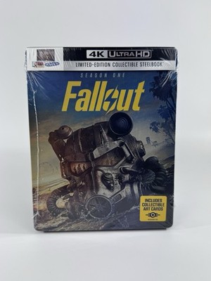Fallout: Season One STEELBOOK (4K Ultra HD, 2025) SEALED INHAND FAST SHIP 