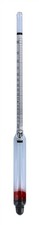 Reusable Glass Alcohol Hydrometer - 8-Inch Proof Tralle Tester for Distilling