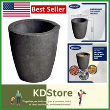 Compact 6KG Foundry Crucible - Perfect for Melting Precious Metals Safely