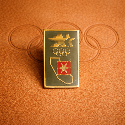 #ad #ad Pacific Bell Telephone 1984 Los Angeles CA USA Olympic Games Vintage Lapel Pin $28.00