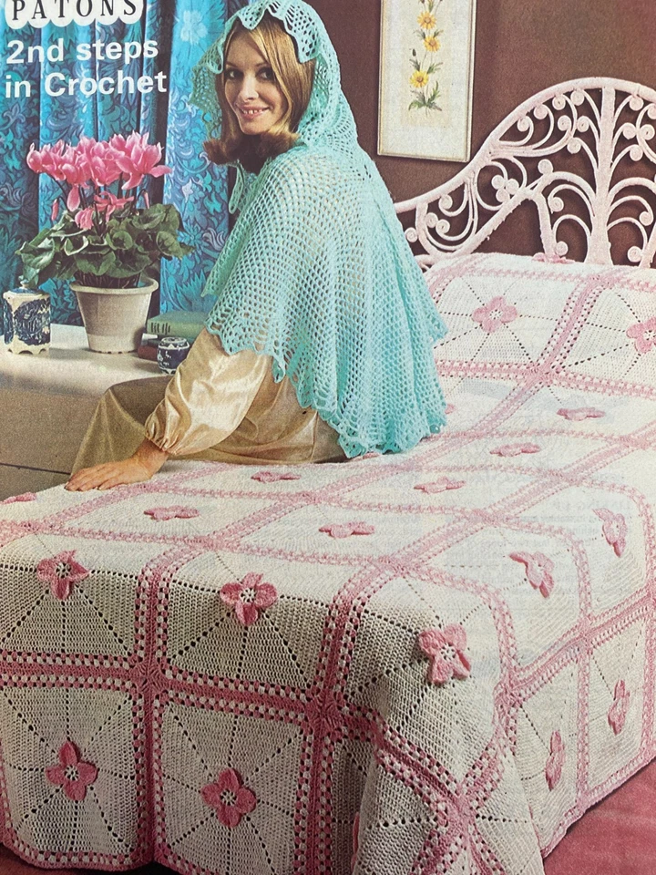 Patons Book No. 179 2nd Steps in Crochet Patterns for Baby, Ladies, Home Decor - Image 2 of 4