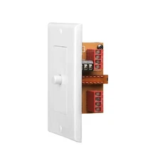OSD In Wall Speaker Selector A/B Switch Decora Plate 100W Single Gang White