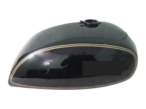 Norton 750 850 Interstate Commando Black Painted Gas Fuel Petrol Tank - Foto 2 di 5