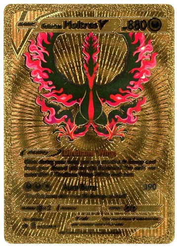 Pokemon galarian moltres 2021 lamina d'oro 177/198 - Foto 1 di 2