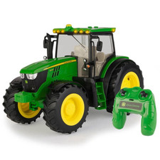 TOMY John Deere 1:16 6210R Remote Control Tra...
