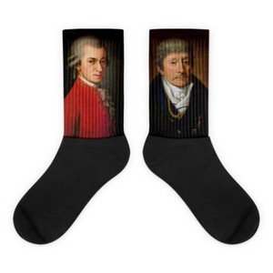 Mozart and Salieri Socks