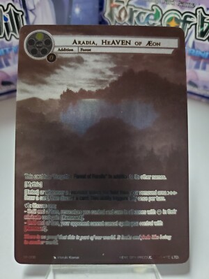 Force of Will Thoth of the Trinity #SP-008 Aradia, HeAVEN of Æon (Uber Rare)