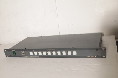 Kramer VS1011 10 in 1 Out Balanced Audio Video Switcher Classic Gamer Auswahl