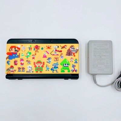 New Nintendo 3DS Super Mario Maker Console Kisekae Plates Pack / Good condition