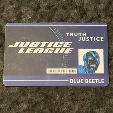 BLUE BEETLE - ID Card WFID-008 World's Finest DC Heroclix