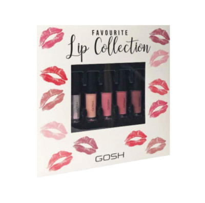 GOSH Gift Box Favourite Lip Collection Geschenk Set Lipenstift Lipenpflege NEU
