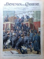 La Domenica del Corriere 21 Dicembre 1902 Mascagni San Graziano Aquila Milanese