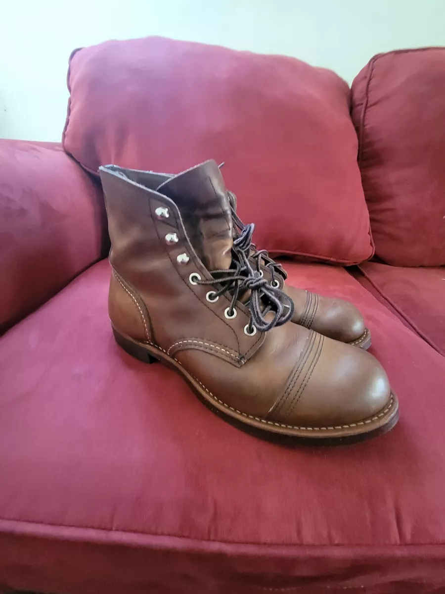 Red wing hotsell iron ranger 8.5