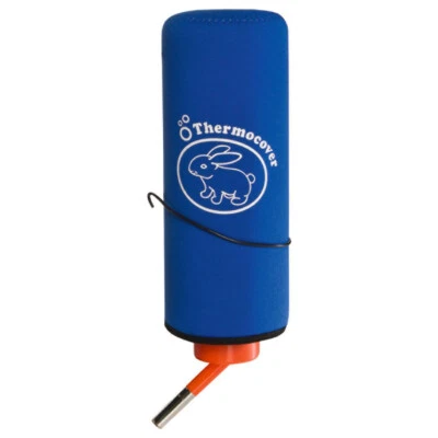 Beeztees Thermoschutz Trinkflasche Blau Neopren Kühlen & Schutz für Tiere