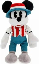 New Disney Parks Mickey Mouse Americana Exclusive Plush Doll Small 11  NWT