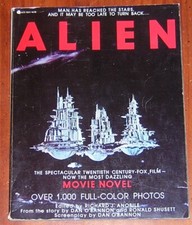 ALIEN 1979 romanzo film Ridley Scott Sigourney Weaver & Tom Skerritt foto a colori