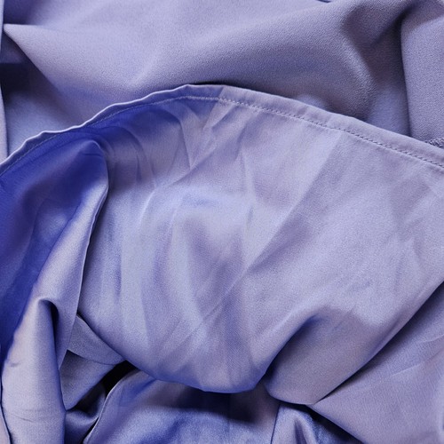 MISTRESS ROCKS LA Wishing Gathered Midi Skirt Purple Large NWT Ruched $75 - Picture 5 of 12