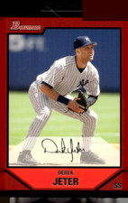 2007 Bowman #90 Derek Jeter Yankees