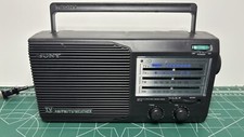 Vintage Sony ICF-34 Portable Radio 4 Band AM/FM/Weather/TV Tested  Working