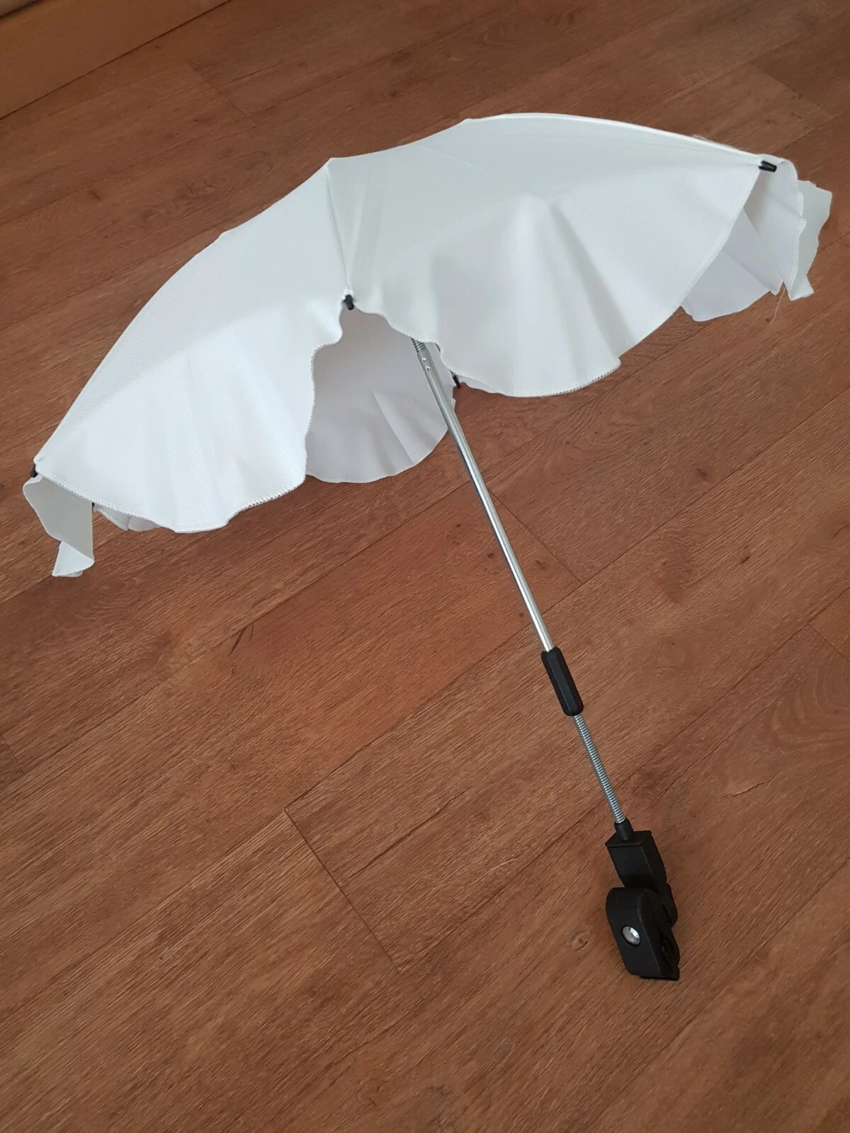 ISABELL, SCARLETT PRAM BABY FASHION UMBRELLA WHITE