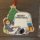 6 wooden Raggedy Ann and Andy Christmas ornaments  — photo 6