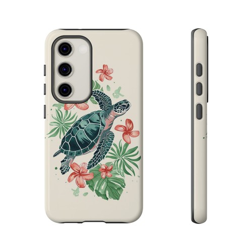 Tropical Turtle Island Flower Phone Case for iPhone, Samsung Galaxy, Pixel - Picture 136 of 175
