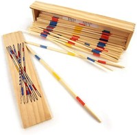 Mikado Geschicklichkeitsspiel Holz Box 19Cm Micado Kinder Reise Geduld Spiel