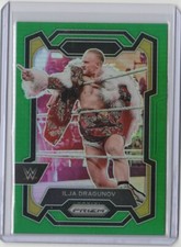 2024 Panini Prizm WWE #184 Ilja Dragunov Green Prizms