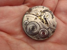 ELGIN 15 JEWEL 6/0s GRADE 429 MODEL 2 POCKET WATCH MOVEMENT FOR PARTS