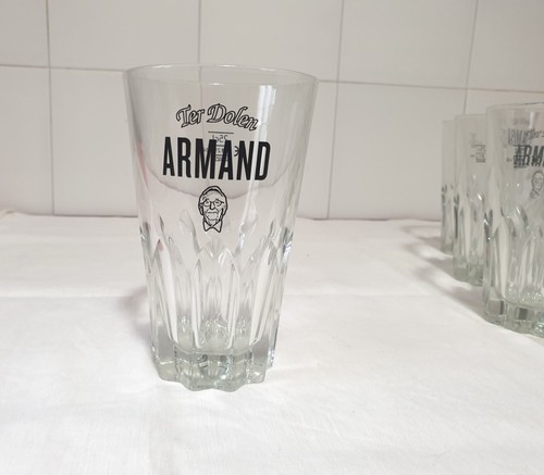 SET 12 bicchieri da birra originali Ter Dolen Armand Vintage da collezione - Foto 4 di 8