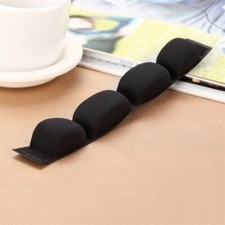 1 Piece Black Softer Foam And Velour Headband 8.4 2.3 1.5cm Cover Old Cushion