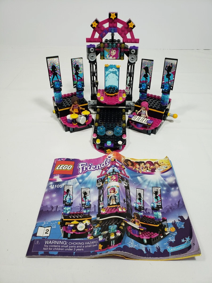 Lego Friends 41105 Pop Star Show Stage With Instruction Manual Box | eBay