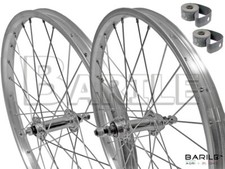 Ruota Anteriore + Posteriore Bici Graziella 24 " x 1.75  - 1 Velocità